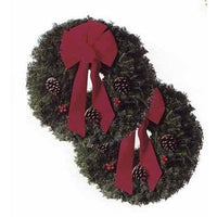 8" Miniature Christmas Wreath